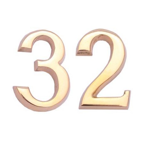 Cyfra mosiężna 20 cm IR-CYM20