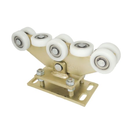 Wózek bramowy 8 rolek ZABWR-8T-80