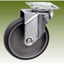 Kółko skrętne z blachą fi 25 RR3013-75