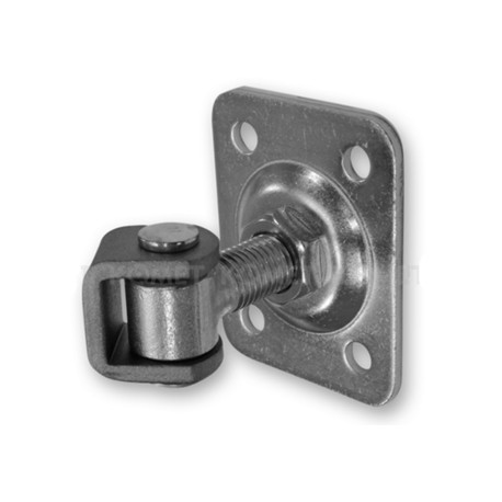 Zawias regulowany M16 z płytką 75x60 ZAW230.74