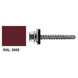 Wkręt farmer 4,8x20mm RAL3005 DACH79.7