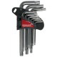 Klucze TORX 9 szt. Proline X48339