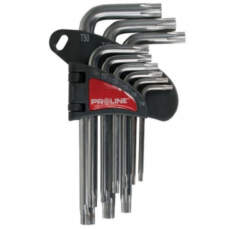 Klucze TORX 9 szt. Proline X48339
