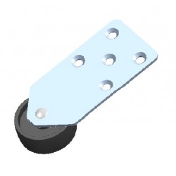 Rolka pionowa Φ43 ROL205.10