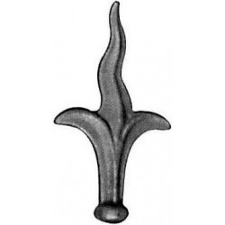 Zierspitze fi20mm 130x70mm POS40.050