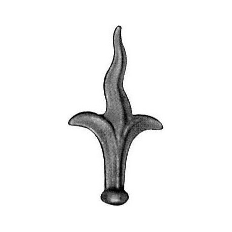 Zierspitze fi20mm 130x70mm POS40.050