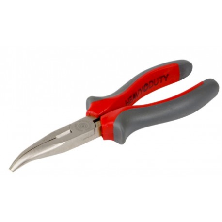 Szczypce półokrągłe wygięte 160mm X28771