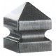 Pyramidenförmige Pfostenkappe 100x100mm hoch 140mm POS62.110