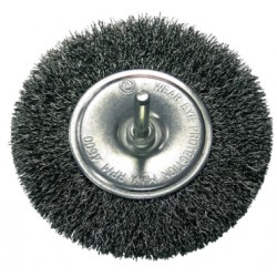Szczotka tarczowa fi 100mm z trzpieniem X32430
