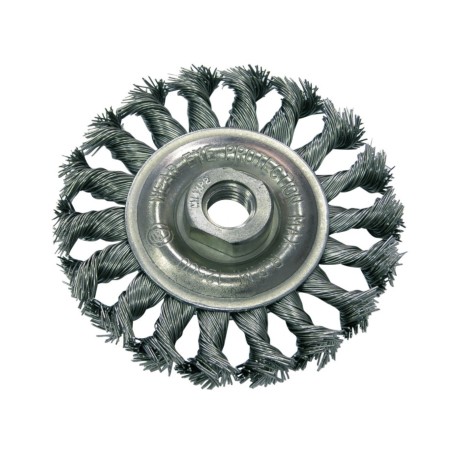 Szczotka tarczowa fi 100mm z gwintem X32530