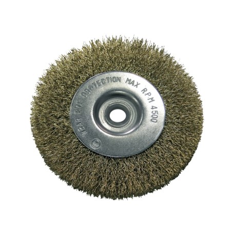 Szczotka tarczowa fi 75mm mosiądzowana X32807