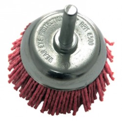 Szczotka doczołowa fi 75mm z trzpieniem nylonowa X32917