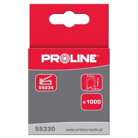 Zszywki hartowane półokrągłe TYP-S 10mm X55330