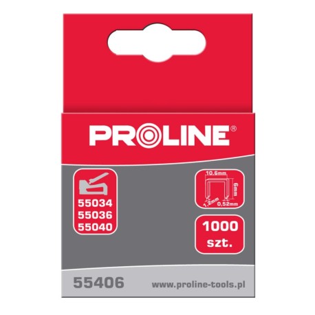 Zszywki hartowane TYP-G 10mm X55410