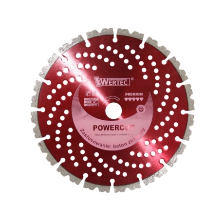 Tarcza diamentowa POWERCUT350 WERTEC EN-TARBETZ350