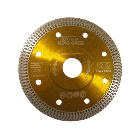 Tarcza diamentowa segmentowa 180mm KINGGRES180 EN-TARGRES180