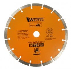 Tarcza diamentowa segmentowa 230mm WTDS23012 EN-TARSEG2312
