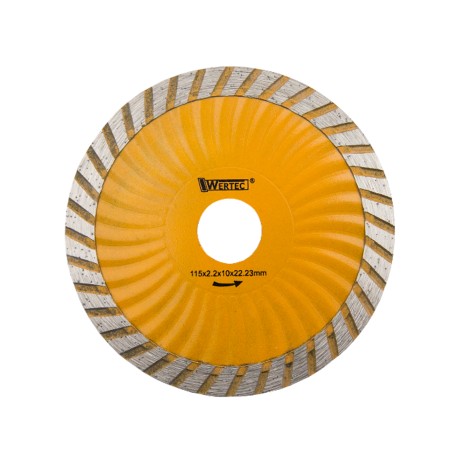 Tarcza diamentowa super turbo 125mm WTDST125 EN-TARSUPT125