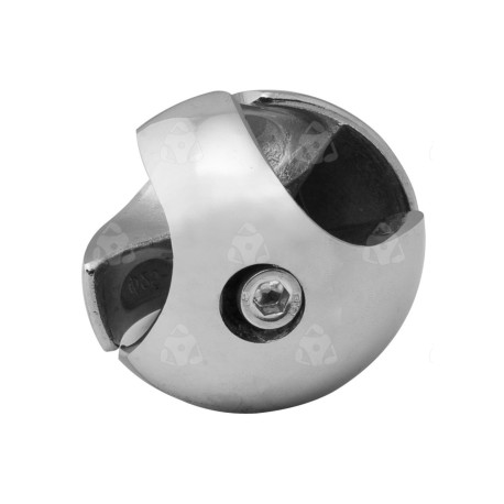 Złącze dwukierunkowe prawe - Ø 25 chrom SZTR501PCHR