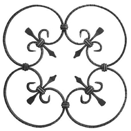 Rozeta ozdobna z płask. 10x5mm 380x380mm POS13.020