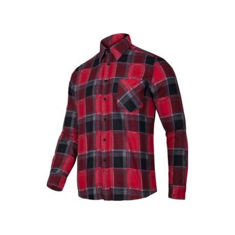 Koszula flanelowa w kratę "S" XLPKF1S