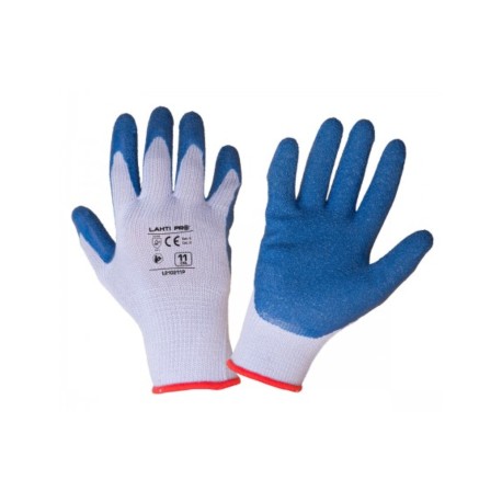 Rękawice ochronne powlekane lateksem "9" XL210209K