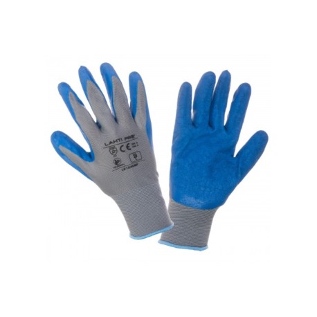 Rękawice ochronne powlekane lateksem "9" XL210409K