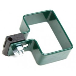 Obejma końcowa zielona na słupek 60x40mm OSI-OBE6