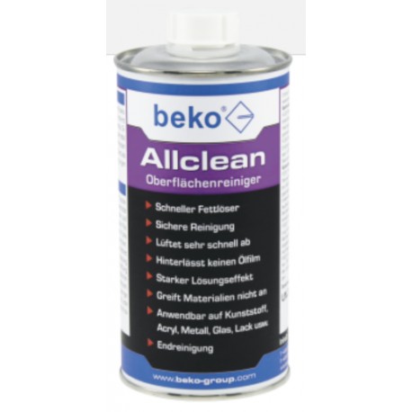 Środek do czyszczenia powierzchni BE-ALLCLEAN 500ml BE-ALLCLEAN50