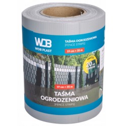 Taśma ogrodzeniowa 450G szara WDB620507040