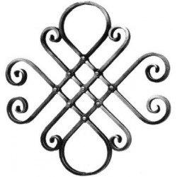 Rosette 400x410mm POL03.571