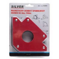 Magnetyczny uchwyt spawalniczy 50LBS SILV-UCH02