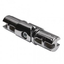 Scharnierverbindung für Rohr - Ø 25mm Chrom Design SZAC5440CHR