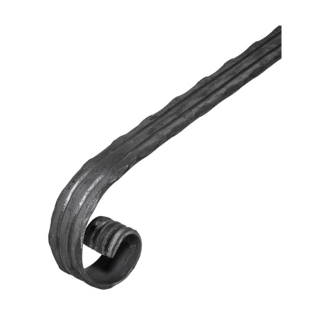 Zakończenie pochwytu "dwa rowki" 40x5 POS30.113.01