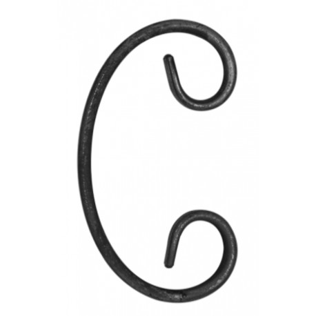 Element skrętny C 12x6mm 130x70mm POS10.096