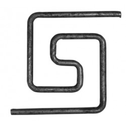 Element motyw grecki 11,5x5,5mm 100x115mm POS11.091