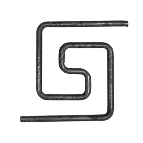 Element motyw grecki 11,5x5,5mm 100x115mm POS11.091